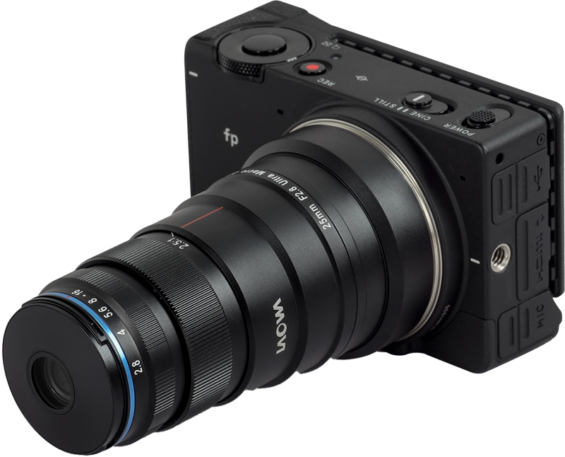 LAOWA 25mm f/2.8 2.5-5X Ultra Macro Lens - L Mount