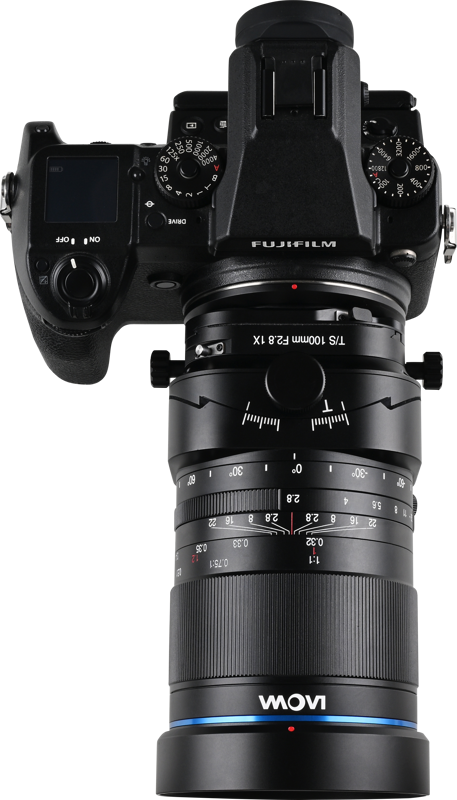 LAOWA 100mm f/2.8 Tilt-Shift 1X Macro Lens - Fuji GFX