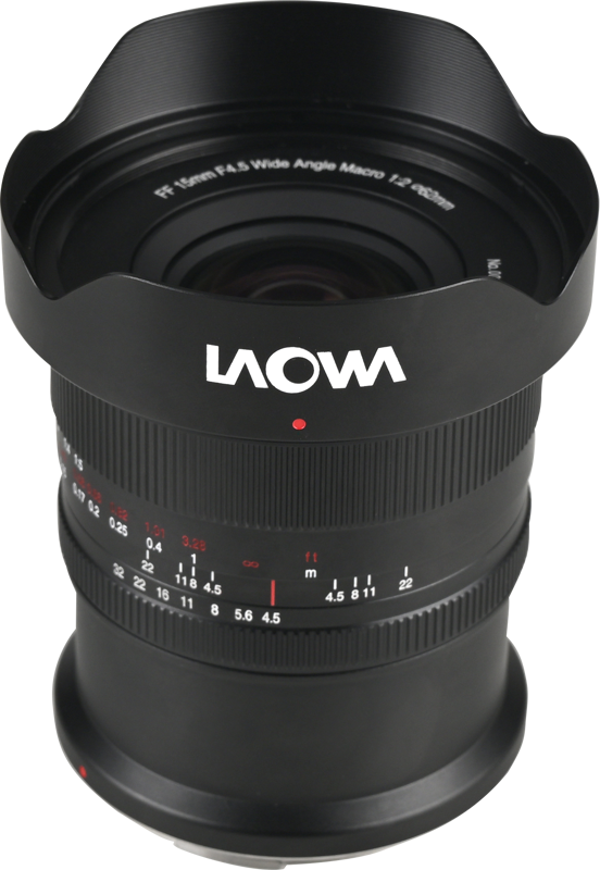 LAOWA 15mm F/4.5 0.5x Wide Angle Macro Lens - Canon RF
