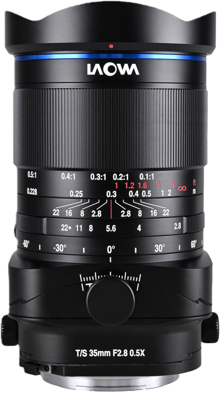 LAOWA 35mm f/2.8 Zero-D T/S 0.5x Macro Lens - Fuji GFX