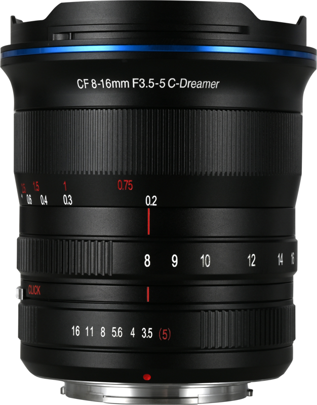 The Laowa 8-16mm f/3.5-5 Zoom CF is an ultra-wide-angle zoom lens engineered specifically for photographers and filmmakers who require maximum versatility and great optical performance without breaking the bank. Its expansive focal range from 8mm to 16mm provides creative flexibility ideal for capturing dynamic landscapes