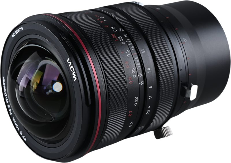 LAOWA 15mm f/4.5R Zero-D Shift - L Mount