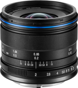 LAOWA 7.5mm f/2 (Standard) Lens - MFT / Black