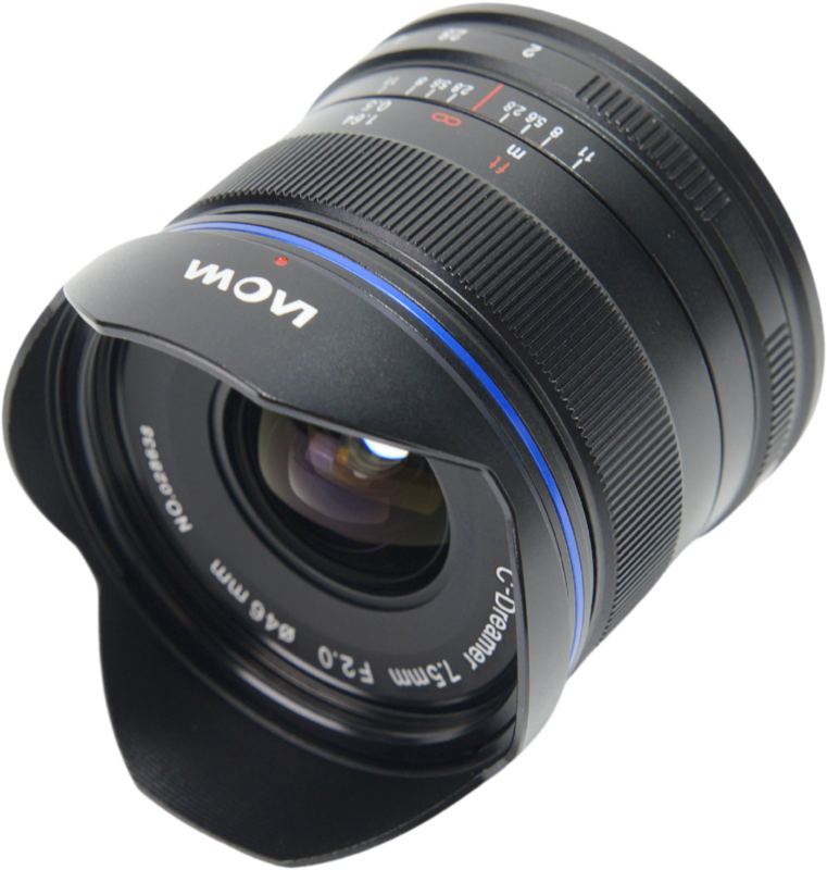 LAOWA 7.5mm f/2 (Standard) Lens - MFT / Black