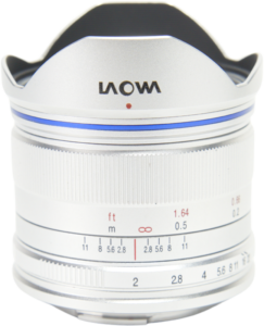 LAOWA 7.5mm f/2 (Standard) Lens - MFT / Silver