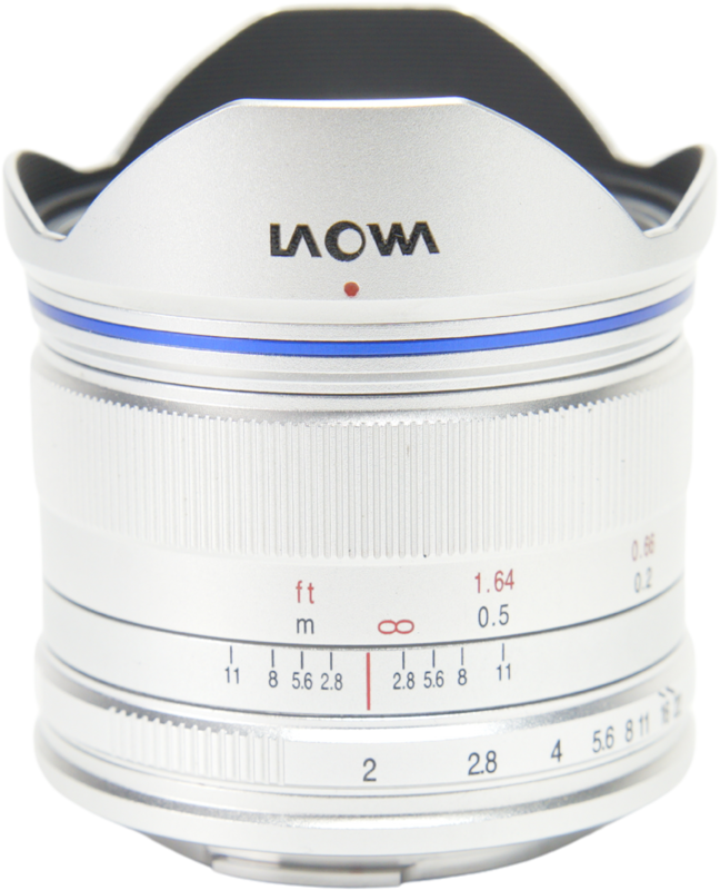 LAOWA 7.5mm f/2 (Standard) Lens - MFT / Silver