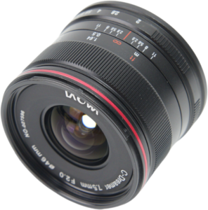 LAOWA 7.5mm f/2 (Lightweight) Lens - MFT / Black