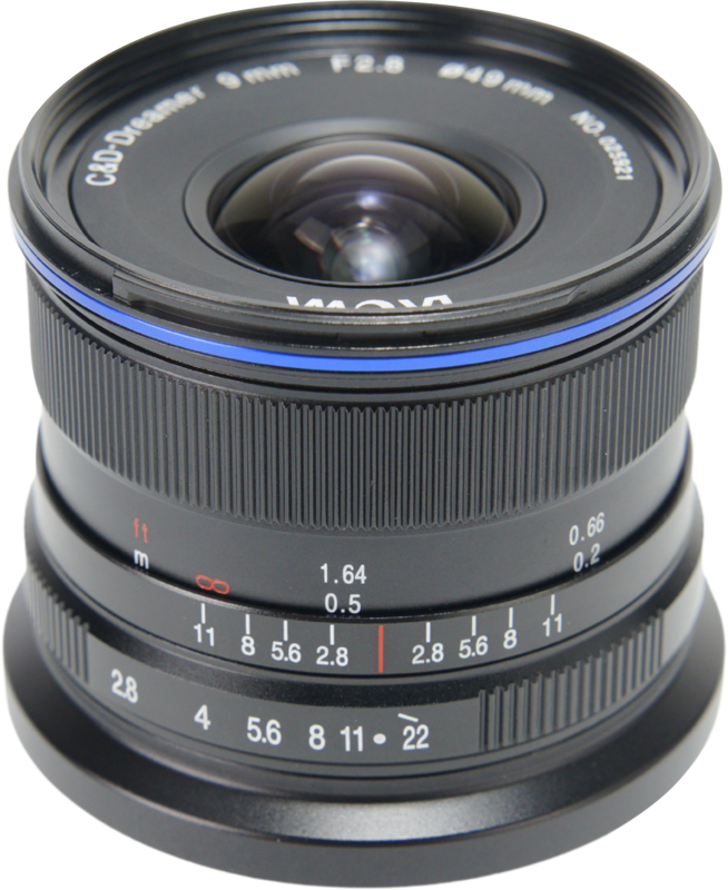 LAOWA 9mm f/2.8 Zero-D Lens - EOS-M
