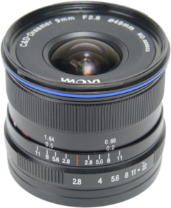 LAOWA 9mm f/2.8 Zero-D Lens - MFT