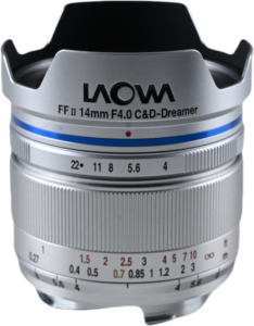 LAOWA 14mm f/4 FF RL Zero-D - Leica M (Silver)