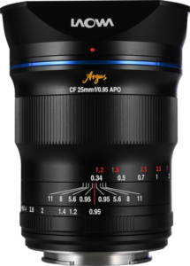LAOWA Argus 25mm f/0.95 CF APO Lens - Fuji X