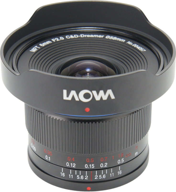 LAOWA 6mm f/2 Zero-D MFT Lens