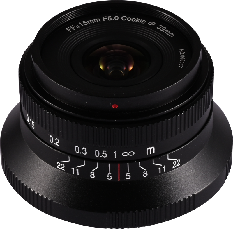 LAOWA 15mm f/5 Cookie FF (Auto Aperture - Black) - Sony FE