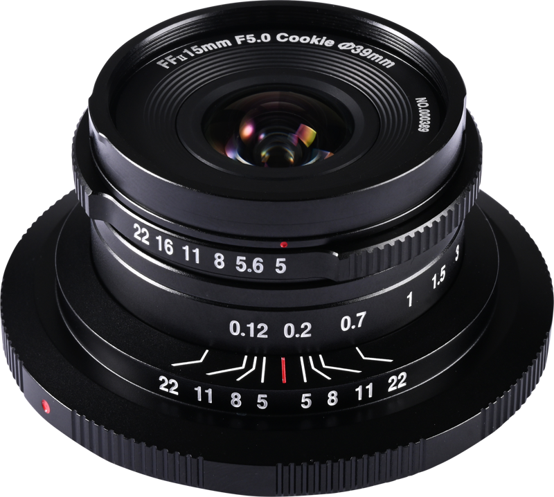 LAOWA 15mm f/5 Cookie FF (Black) - Canon RF