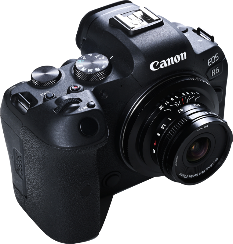 LAOWA 15mm f/5 Cookie FF (Black) - Canon RF