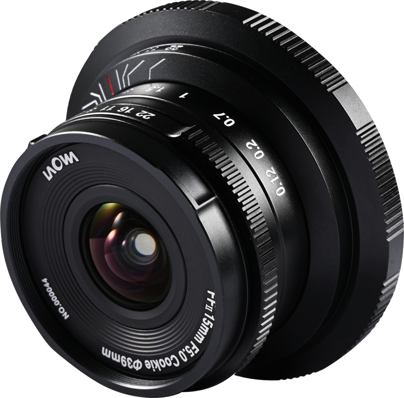 LAOWA 15mm f/5 Cookie FF (Black) - L Mount