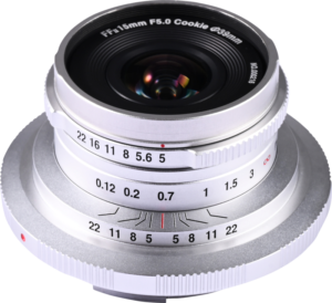 LAOWA 15mm f/5 Cookie FF (Silver) - Canon RF