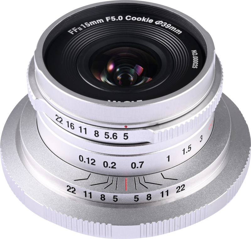 LAOWA 15mm f/5 Cookie FF (Silver) - L Mount