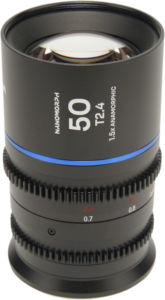 LAOWA Nanomorph 50mm T2.4 1.5X S35 (Blue) - Canon RF