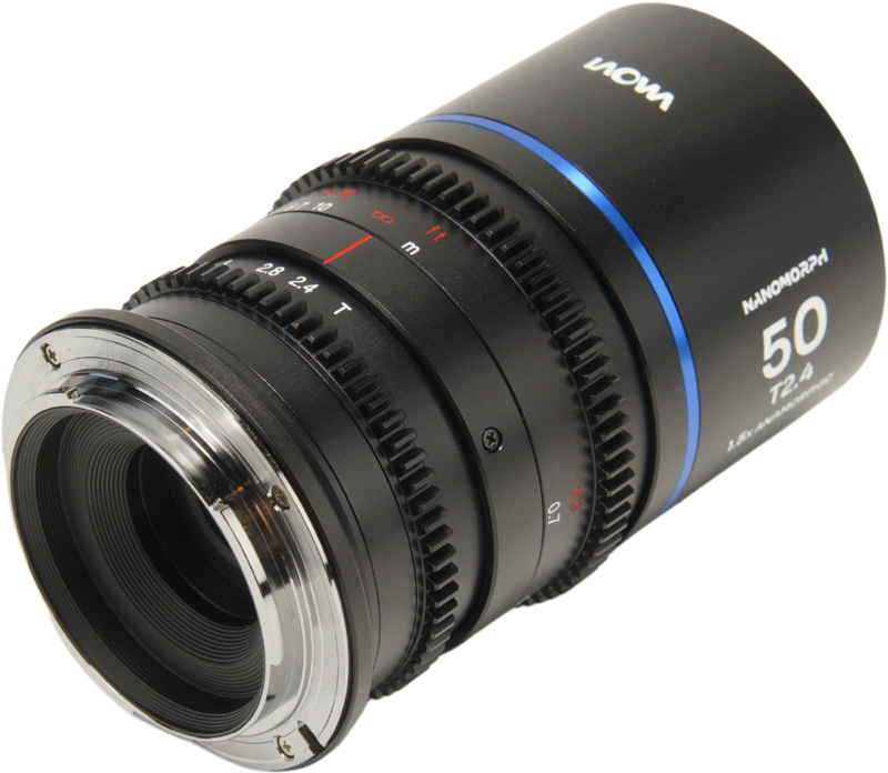 LAOWA Nanomorph 50mm T2.4 1.5X S35 (Blue) - L Mount