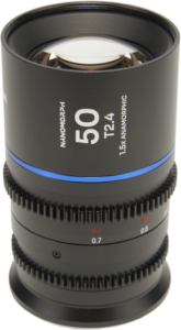 LAOWA Nanomorph 50mm T2.4 1.5X S35 (Blue) - MFT