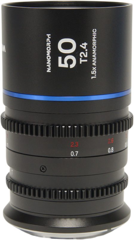 LAOWA Nanomorph 50mm T2.4 1.5X S35 (Blue) - DL