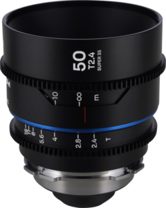 LAOWA Nanomorph 50mm T2.4 1.5X S35 (Blue) - Arri PL/Canon EF