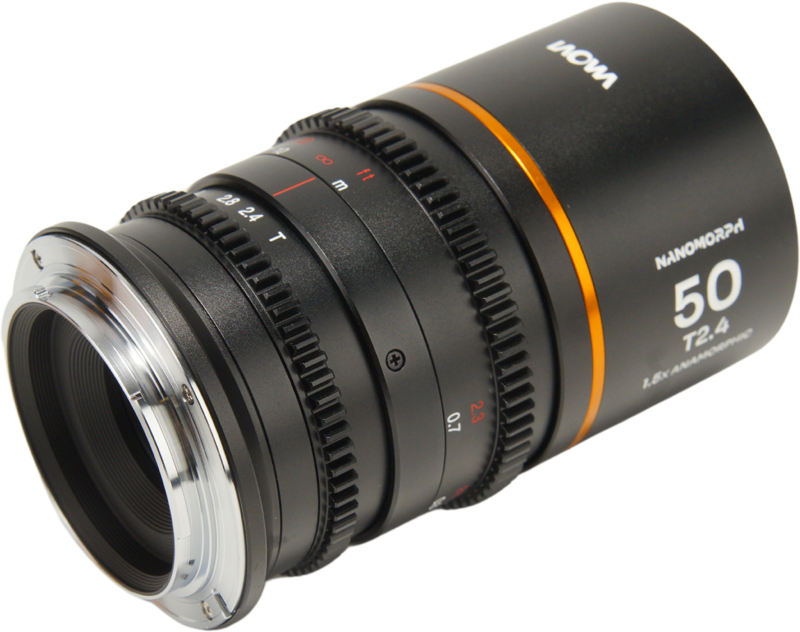 LAOWA Nanomorph 50mm T2.4 1.5X S35 (Amber) - Sony E