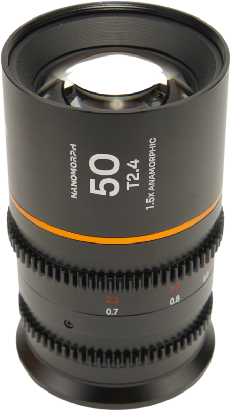 LAOWA Nanomorph 50mm T2.4 1.5X S35 (Amber) - Canon RF