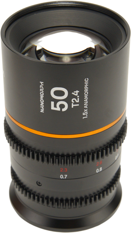 LAOWA Nanomorph 50mm T2.4 1.5X S35 (Amber) - MFT