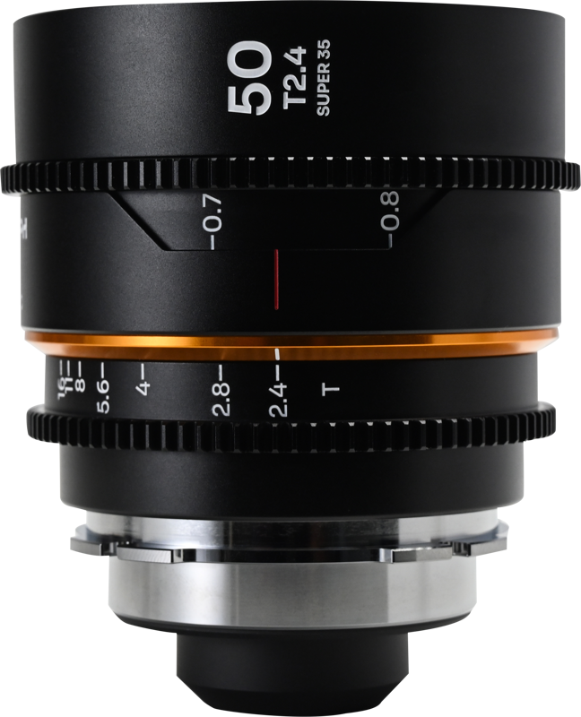LAOWA Nanomorph 50mm T2.4 1.5X S35 (Amber) - Arri PL/Canon EF