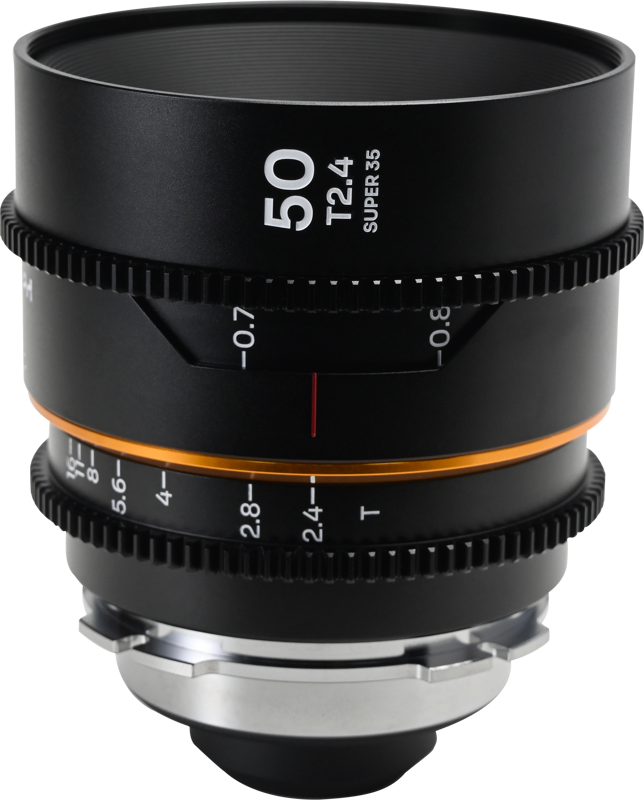 LAOWA Nanomorph 50mm T2.4 1.5X S35 (Amber) - Arri PL/Canon EF