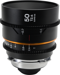 LAOWA Nanomorph 50mm T2.4 1.5X S35 (Amber) - Arri PL/Canon EF