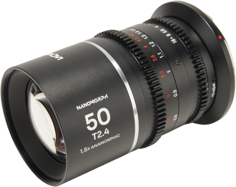 LAOWA Nanomorph 50mm T2.4 1.5X S35 (Silver) - Canon RF