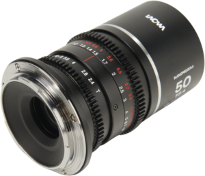 LAOWA Nanomorph 50mm T2.4 1.5X S35 (Silver) - MFT