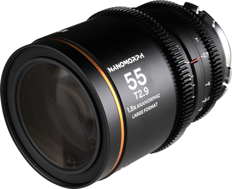 LAOWA Nanomorph LF 55mm T2.9 1.5X (Amber) - Arri PL/Canon EF