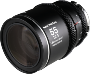 LAOWA Nanomorph LF 55mm T2.9 1.5X (Silver) - Arri PL/Canon EF