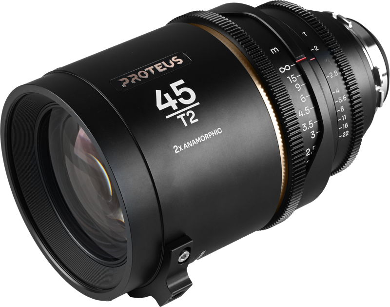 LAOWA Proteus 2X Anamorphic 45mm T2 - Amber - Arri PL/Canon EF
