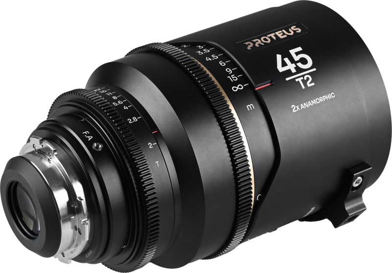 LAOWA Proteus 2X Anamorphic 45mm T2 - Amber - Arri PL/Canon EF