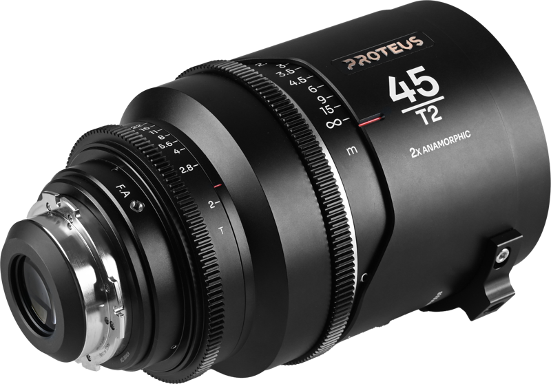 LAOWA Proteus 2X Anamorphic 45mm T2 - Silver - Arri PL/Canon EF