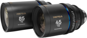 LAOWA Proteus 2X Anamorphic 2-Lens Bundle Set B (45mm, 85mm) - Blue - Arri PL/Canon EF