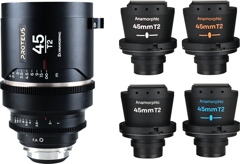 LAOWA Proteus Flex 2X Anamorphic 45mm T2-Arri PL/Canon EF