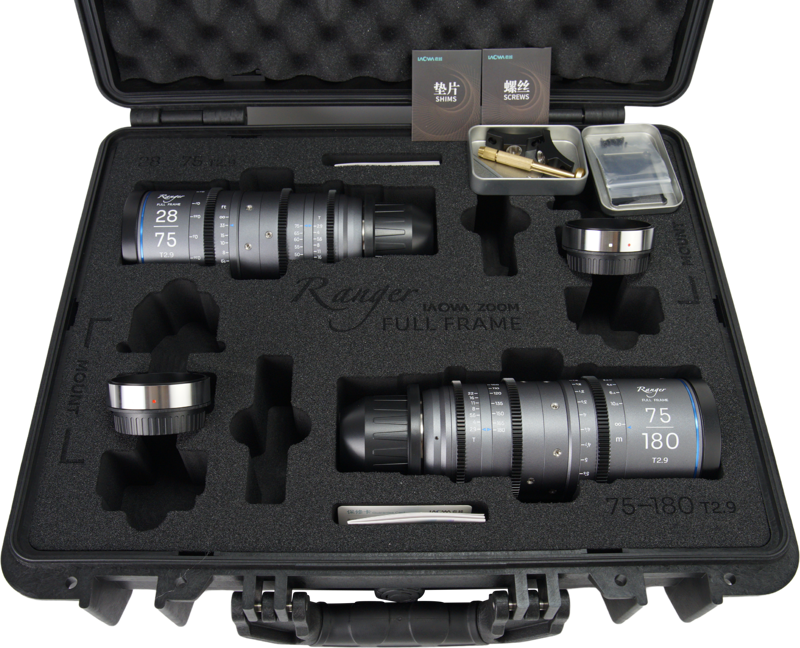 LAOWA Ranger FF Lite (28-75mm, 75-180mm) Cine Lens 2-Lens Bundle - Arri PL/Canon EF