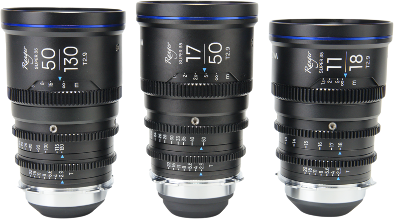 The Laowa Ranger S35 T2.9 series is a professional cinema lens lineup designed specifically for Super 35 cinematography