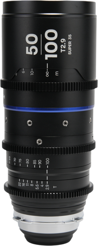 The Laowa Nanomorph Zoom 50-100mm T2.9 1.5X S35 is a professional anamorphic zoom lens designed for Super 35 cinematography. Offering a 1.5X anamorphic squeeze