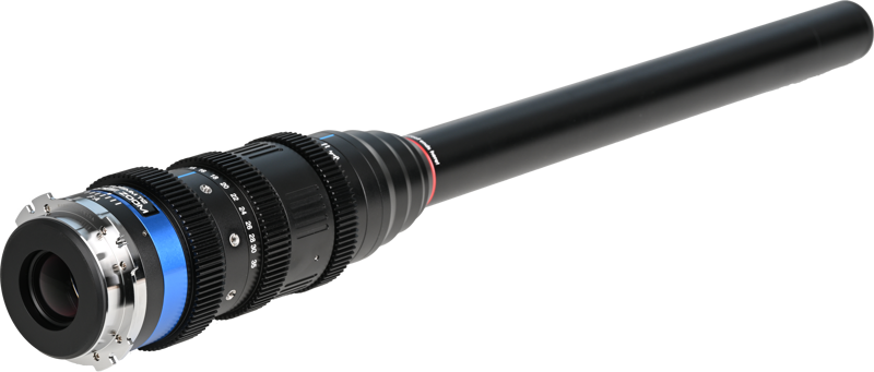 this lens combines wide-angle capabilities with detailed macro filming