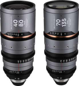 LAOWA Sunlight 2X Anamorphic Zoom 2-Lens Bundle (40-80mm,70-135mm) (Amber) Arri PL