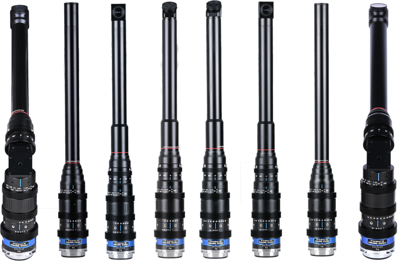 LAOWA Probe Zoom 8-lens Bundle (15–24mm T8, 15–35mm T12 + Direct, Periscope, 35° Degree, 90° Degree)