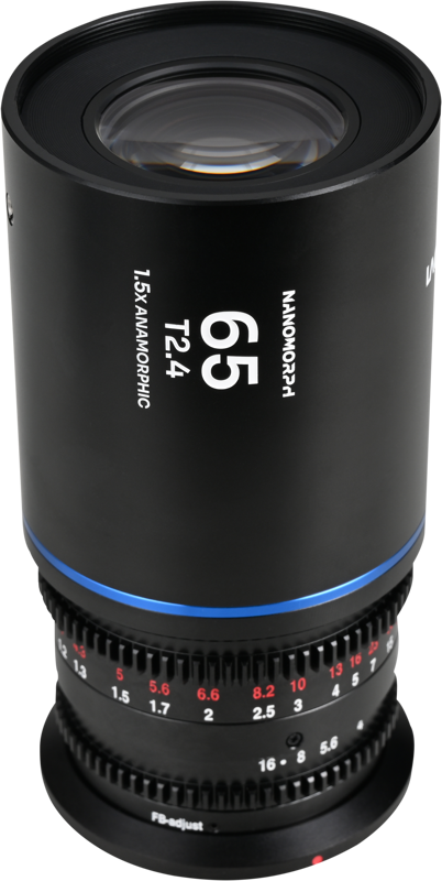 LAOWA Nanomorph 65mm T2.4 1.5X S35 (Blue) - L Mount