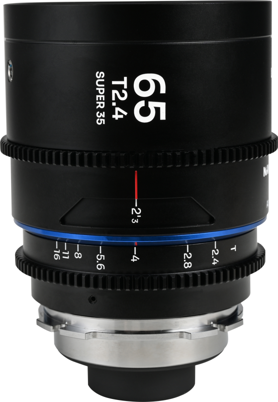 LAOWA Nanomorph 65mm T2.4 1.5X S35 (Blue) - Arri PL/Canon EF